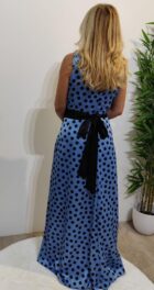 Vestido midi estampado de círculos - Image 2