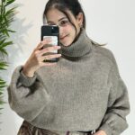 Camisola gola alta