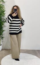 Camisola de Lã ás Riscas - Image 2