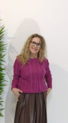 Camisola de malha Trançada