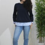 Camisola Azul Marinho