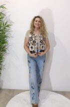 Colete Crochet Flores - Image 3